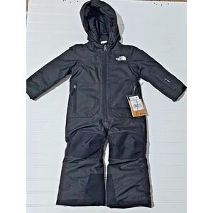 The North Face Baby water proof Freedom Snow Suit , Size 2 Black Unisex